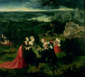 The Temptation of St. Anthony by J. and Massys Q. Patenier